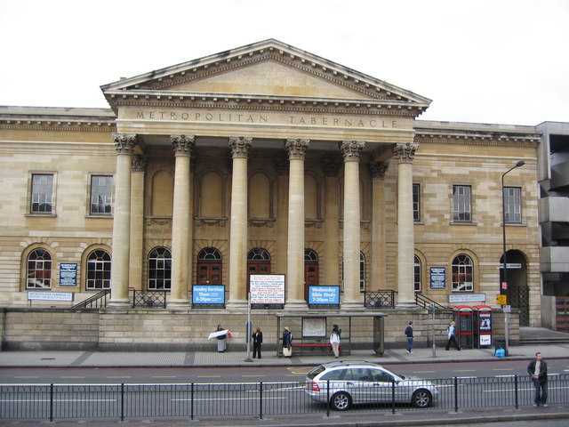 Metropolitan Tabernacle, Elephant & Castle, London — the church of Charles Spurgeon